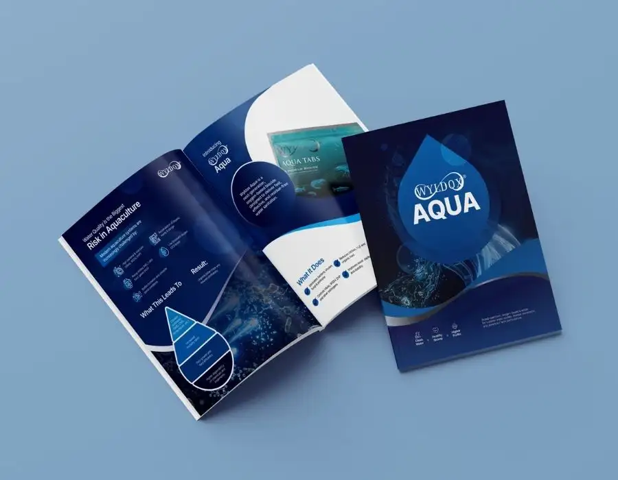 Wyldox Aqua Brochure — TeddyPix design work
